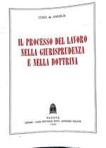 Il  processo del lavoro nella giurisprudenza e nella dottrina