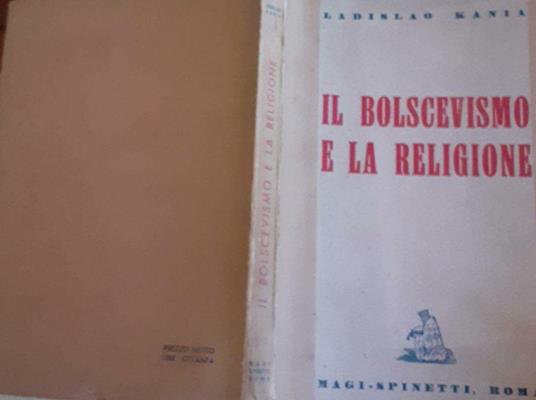 Il  bolscevismo e la religione - copertina