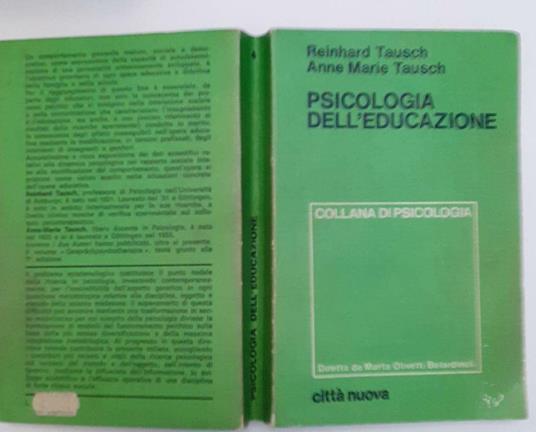 Psicologia dell'educazione - copertina