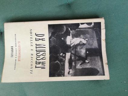 Novelle e racconti - Alfred de Musset - copertina