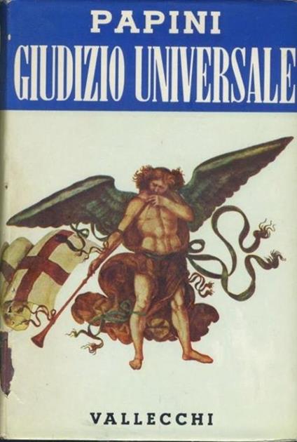 Giudizio universale - Giovanni Papini - copertina