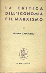 La critica dell'economia e il marxismo