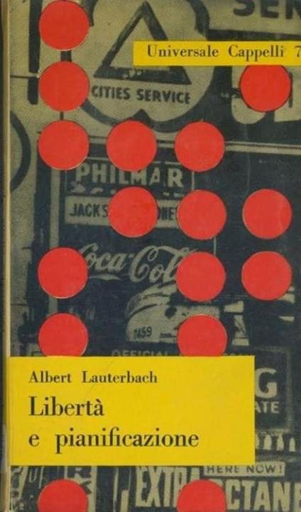 Libertà e pianificazione - Albert Lauterbach - copertina