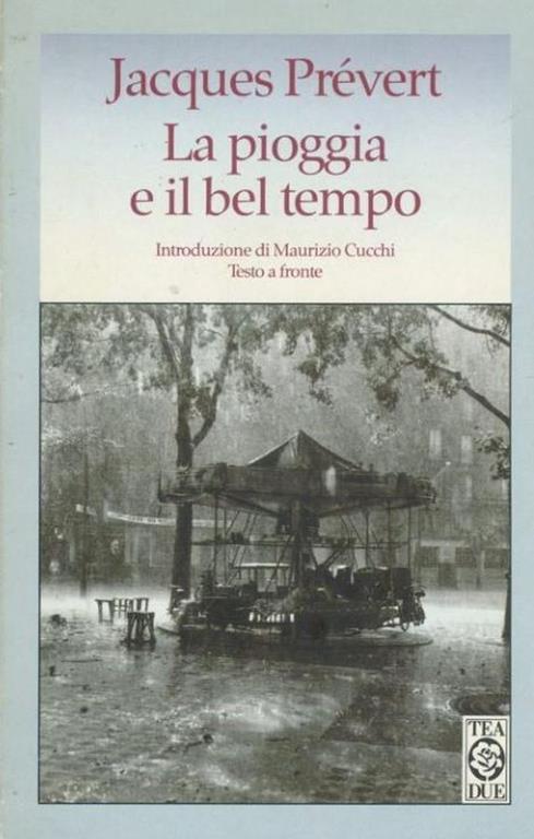 La pioggia e il bel tempo - Jacques Prévert - copertina
