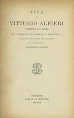 Vita di Vittorio Alfieri scritta da esso