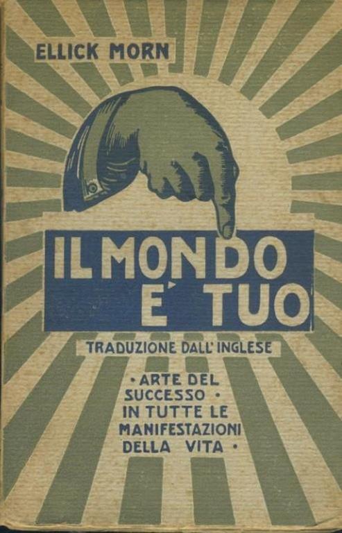 Il mondo è tuo - Giovanni Bertinetti - copertina