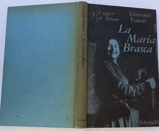 La  Maria Brasca - Giovanni Testori - copertina