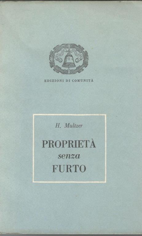 Proprietà senza furto - copertina