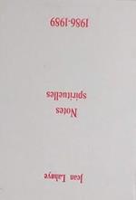 Notes Spirituelles: 1986-1989