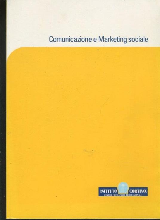 Comunicazione e marketing sociale - copertina