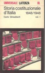 Storia costituzionale d'Italia 1848/14948 (vol. I)