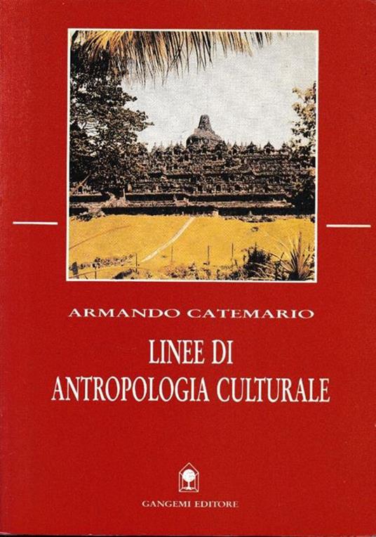 ANTROPOLOGIA CULTURALE. - Libro