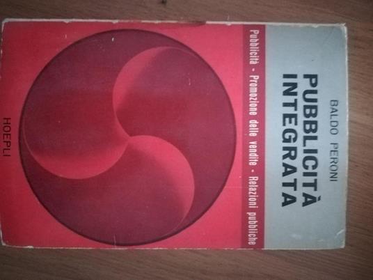 Pubblicità integrata - Baldo Peroni - copertina