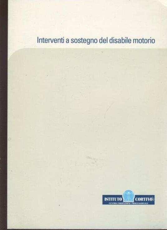Interventi a sostegno del disabile motorio - copertina