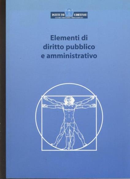 Elementi di diritto pubblico e amministrativo - copertina