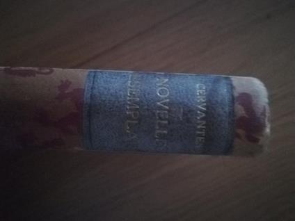 Novelle esemplari - Miguel de Cervantes - copertina