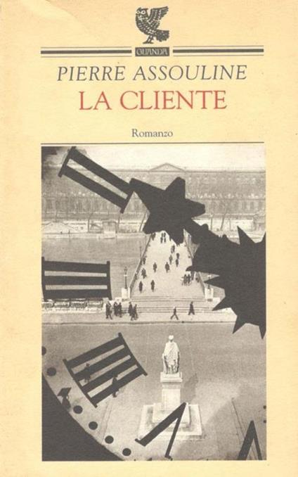 La cliente - Pierre Assouline - copertina