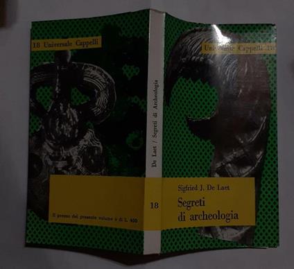 Segreti di archeologia - Sigfried J. De Laet - copertina