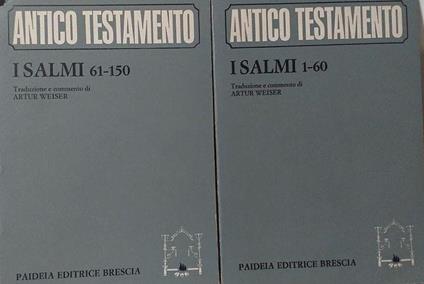 Antico Testamento. I Salmi, volumi 1 e 2 - copertina