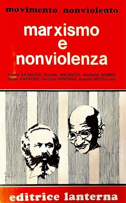 Marxismo e nonviolenza - copertina