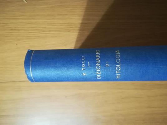 Dizionario di mitologia - Vandregisilo Tocci - copertina