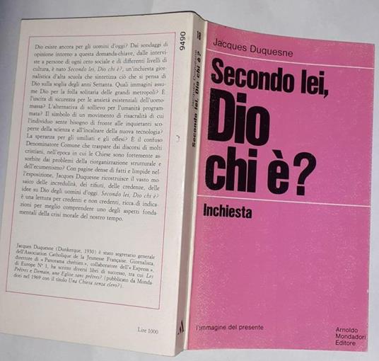 Secondo lei, Dio chi e'? - Jacques Duquesne - copertina