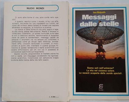 Messaggi dalle stelle - Ian Ridpath - copertina