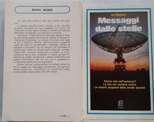 Messaggi dalle stelle - Ian Ridpath - copertina