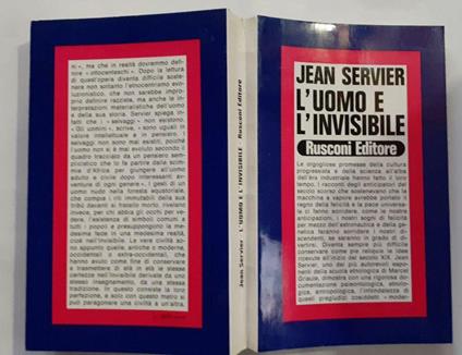 L' uomo e l'invisibile - Jean Servier - copertina