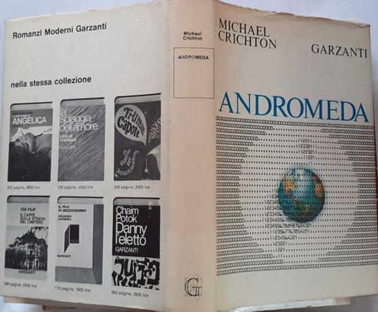 Andromeda - Michael Crichton - copertina