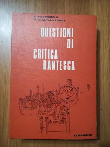 Questioni di critica dantesca - copertina