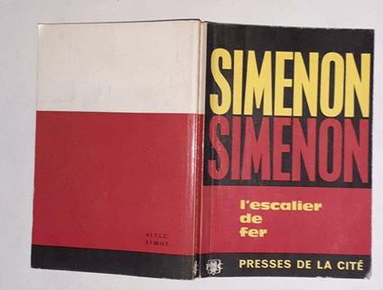 L' escalier de fer - Georges Simenon - copertina