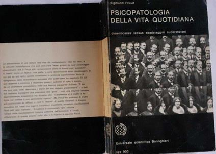 Psicopatologia della vita quotidiana - Sigmund Freud - copertina