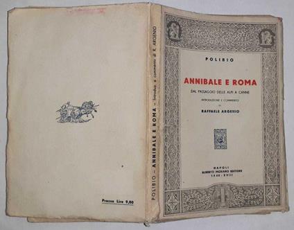 Annibale e Roma dal passaggio delle Alpi a Canne - Polibio - copertina