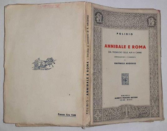 Annibale e Roma dal passaggio delle Alpi a Canne - Polibio - copertina