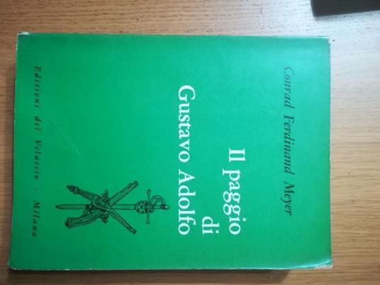 Il  paggio di Gustavo Adolfo - Conrad Ferdinand Meyer - copertina