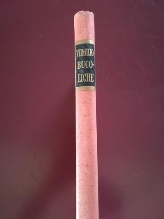 Le  bucoliche - Virgilio - copertina