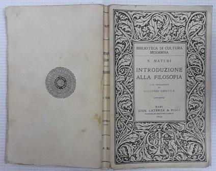 Introduzioni alla filosofia - copertina