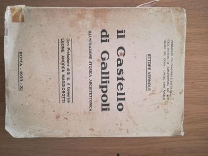 Il Castello di Gallipoli - copertina