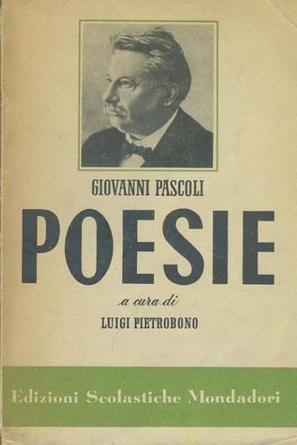 Poesie - Giovanni Pascoli - copertina