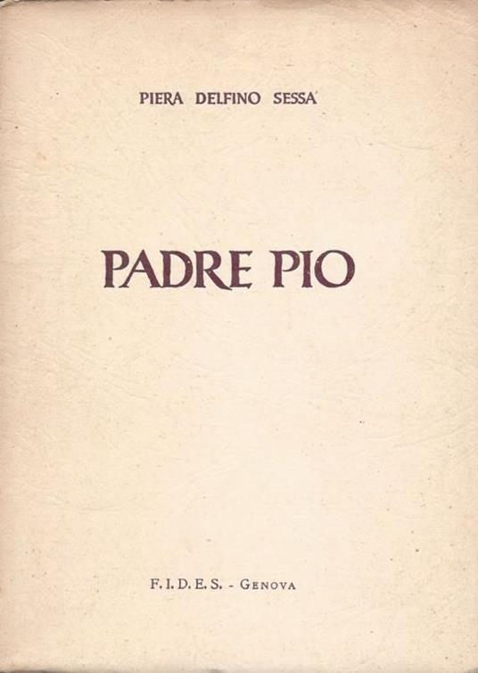 Padre Pio - copertina