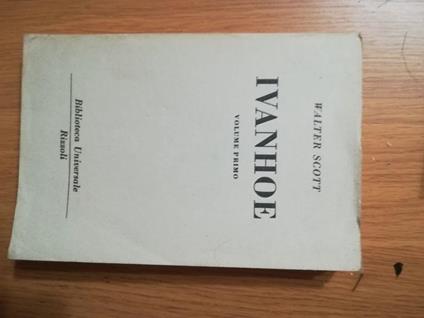 Ivanhoe - Walter Scott - copertina