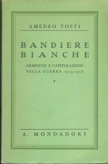 Bandiere bianche - Amedeo Tosti - copertina