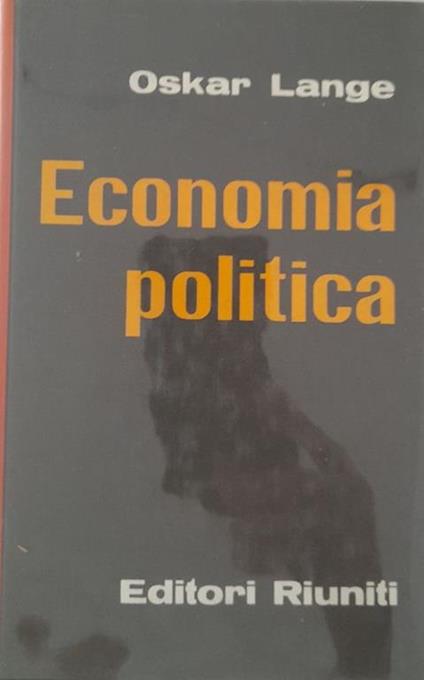 Economia politica - Oskar Lange - copertina