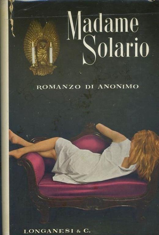 Madame Solario - Anonimo - copertina