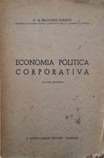 Economia politica corporativa (volume secondo)
