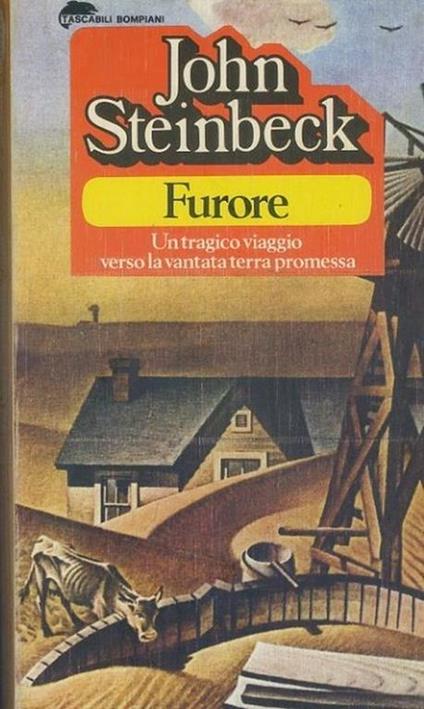 Furore - John Steinbeck - copertina