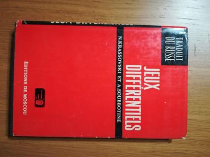 Jeux Differentiels - copertina