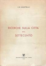 Ricerche sulla città del Settecento