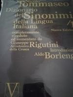 Dizionario dei sinonimi della lingua italiana Vo. 1 e 2